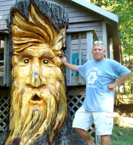 Wood Sculpture Artist Glenn Durlacher