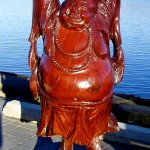 Wooden Buddha Sculpture